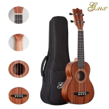 China Mahogany ukulele black binding manufacturer