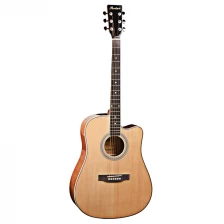 中国 ZA-L412的云杉楸木原声吉他41英寸 制造商