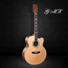 China wholesale 43 inch wood guitar acoustic guitar steel manufacturer