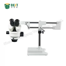 Cina BST-X7 3.5x 7x 45x 90X Arduo Staffa regolabile Microscopio stereo amplificato per la riparazione del rilevamento del PCB industriale produttore