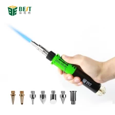 China BEST-105 Top Quality 10 in 1 Butane Gas Soldering Iron Set Welding Kit Torch Pen Type manufacturer