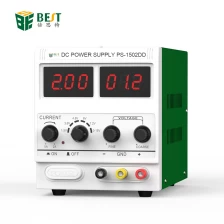 China BEST-1502DD practical 15v 2A DC power supply for cell phone repairing manufacturer