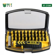 China BEST 21068 32pcs in 1 Hand Tool Precision Magnetic Screwdriver Set for Repairing Computer Home Appliance manufacturer