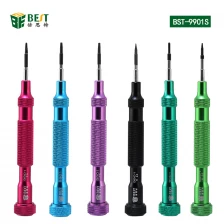 China BEST 9901s 6 in 1 Precision Screwdriver Set Magnetic Electronic Screwdrivers Set for Mobile Phone Notebook Laptop Tablet manufacturer