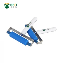 China BEST-S6 LCD Laminating OCA Anti-static ABS Handle Manual Silk Screen Stretcher Cell Phone Soft Silicone Screen Roller manufacturer