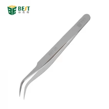 China BST-25 Electronics Industrial Anti-static Curved Straight Tip Precision Stainless Forceps Phone Repair Hand Tools tweezers manufacturer