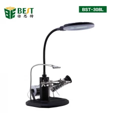 China BST-308L Magnifier with auxiliary clip manufacturer