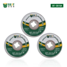 中国 BST-3515A焊芯吸锡线编织焊锡线3.5mm吸线长度1.5m芯吸/焊接附件 制造商