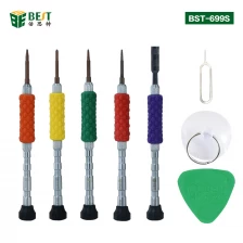 China BST-669 Cell phone repairing tools precision mini screwdriver set for all iphone series manufacturer