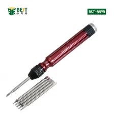 China BST-889B 6 in 1 Precision Screwdriver Set for cellphone Opening Repair Tools Kit manufacturer