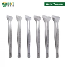 China High quality Wafer Tweezers with Big Flat Tip BST-91-5L SA 91-5T 91-4L  91-4T  91-6L  91-6T manufacturer