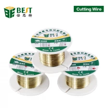 China Mobile phone LCD screen Separation cutting line Superior quality Diamond Wire 0.05mm 0.06mm 0.08mm 0.1mm x 100m For cellphone manufacturer