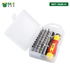 China Professional Precision 33 Pcs in One Screwdirver Set Repairing Tool for Mobile Phone BST 2028H manufacturer