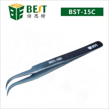 China Super fine high precision Vetus stainless steel tweezers BST-15C manufacturer
