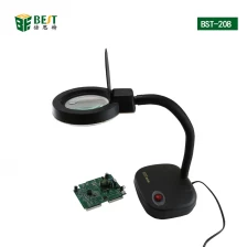 China desktop magnifying lamp for lab laboratory  fluorescent bulbs BST-208 manufacturer