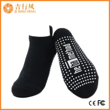 Chine 100 chaussettes de yoga en coton fournisseurs en gros chaussettes de yoga personnalisées fabricant