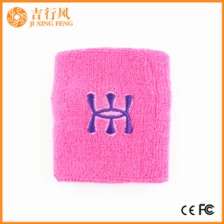 China China professionelle Sport Handtuch Handgelenk Lieferanten Großhandel benutzerdefinierte Sport Handgelenk Armschiene Hersteller