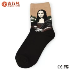 China OEM hoogwaardige hete verkoop favoriete mode klassieke kunst sokken fabrikant