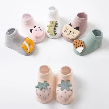 중국 아기 양말 도매 중국, 중국 3D 아기 면화 양말 도매, 중국 사용자 정의 3D 아기면 양말 제조업체