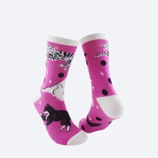 China Großhandel gestrickte Frauen Socken, Tiere Socken Hersteller Hersteller