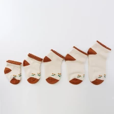Cina Miglior prezzo Produttore di calzini a maglia neonata, fornitori di calze per bambini in cotone pettinato produttore