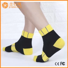 China heren katoenen sport sokken fabriek groothandel aangepaste sport lopende sokken fabrikant
