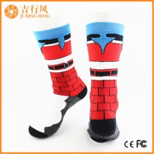 China Sport lange Socken Lieferanten und Hersteller Großhandel Custom Sport Crew Socken Hersteller
