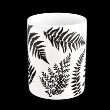 China Wholesale customized empty ceramic candle vessels candle holders manufacturer
