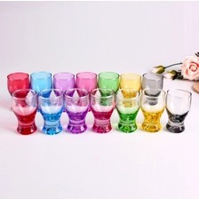 Cina Set di bicchierini da tequila promozionali personalizzati all'ingrosso da 2 once con stampa a colori personalizzata di 6 in stock produttore