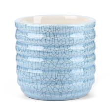 Cina Portacandele in ceramica blu pazzesco 14 once produttore