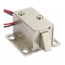 中国 小型电磁锁 DC6V 12V 迷你电动插销锁 释放组件 门禁电动锁 制造商