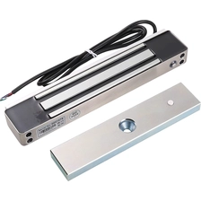 China 600lb Holding Force Outdoor Electric Magnetic Gate Lock with Mount Bracket for Inswinging Door manufacturer