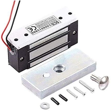 China 120LBS electric magnetic door lock with remote control kit system manufacturer