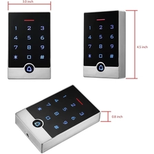 China Security Door Access Control Keypad Stand-Alone Keypad Waterproof Door Lock Keypad Controller Zinc Alloy Metal manufacturer