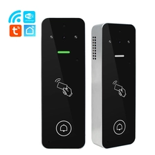 porcelana Precio de fábrica más nuevo impermeable Smart WiFi Video intercomunicador Control de acceso, sistema RFID de tarjeta EM de 125Khz para Villa fabricante