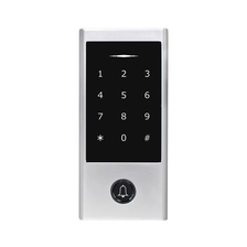 porcelana Control de acceso independiente del lector de contraseña de tarjeta RFID resistente al agua con teclado táctil con retroiluminación de metal fabricante