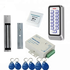 Çin 280 KG Elektrikli Manyetik Kilit Erişim Kontrol Sistemi Kiti Metal FRID Tuş Takımı Çıkış Düğmesi RFID Anahtarlık üretici firma