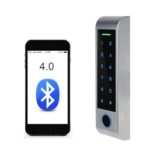 China Integriert in TTLock APP IP66 wasserdichtes IC RFlD Fingerprint Access Controller Smart Access Control System Hersteller