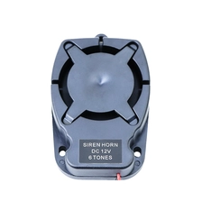 Cina 110db Speaker Alarm Mobil DC12V Speaker Alarm Anti Maling Kendaraan Mobil Tanduk 6 Suara 110db Alarm Aksesori Sistem Keamanan pabrikan