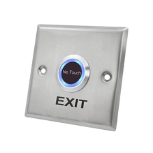 China IP68 Interruptor de controle remoto à prova d'água Sem sensor de infravermelho Touch Botão sem toque com placa de aço inoxidável fabricante
