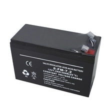 China Bateria de backup 12V 7A para sistemas Battery Brand Product and Access Control Backup Fonte de alimentação fabricante