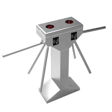 Китай Auto 304 The Neanless Steel Stepstile Gate с системой билетов QR -кода для парка развлечений Используйте ворота штатива. производителя