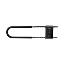 Chiny Dostawca fabryki w Chinach Inteligentna aplikacja Tuya Elektryczna cyfrowa blokada linii papilarnych w kształcie litery U Karta magnetyczna Wodoodporna kłódka do szklanych drzwi producent