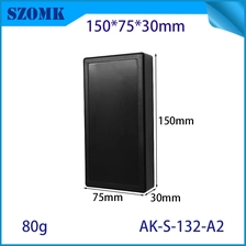China 150*75*30 mm AK-S-132 Kleine ABS-PCB-Hülle Anschlusskasten Elektrisches Gehäuse Kunststoff elektronisches Gehäuse Hersteller
