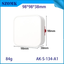 China 98*98*38 mm AK-S-134 Projektkoffer Kunststoffgehäuse Wandmontage kleines Plastikgehäuse für Leiterplatten Hersteller