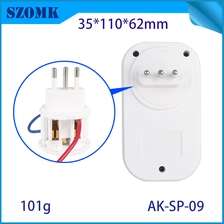 China AK-SP-09 Italiaanse standaard-10a Flame Retardant V0-plugbehuizingen Alexa Compatibele Inteligente WiFi Socket Smart Plug Box fabrikant