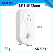 China AK-SP-14 US Type Plug Case Smart Home Zigbee Smart Plug met energiemeting fabrikant