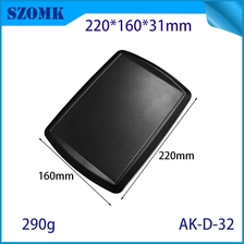 Chine AK-D-32 Enclacement électrique de bureau en plastique pour PCB 220 * 160 * 31 mm fabricant