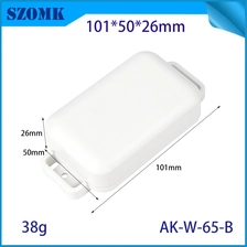 China AK-W-65B Compact IoT-Gehäuse mit einem Flansch-Plastikwandgehäuse Installieren Sie Circuit Board WiFi für Elektronik 101*50*26 mm Hersteller