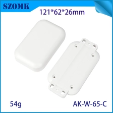 Китай AK-W-65C Project Box Pole Pole Polling Plastic Electronics Flange Круглые трубы для настенного винта 121*62*26 мм производителя